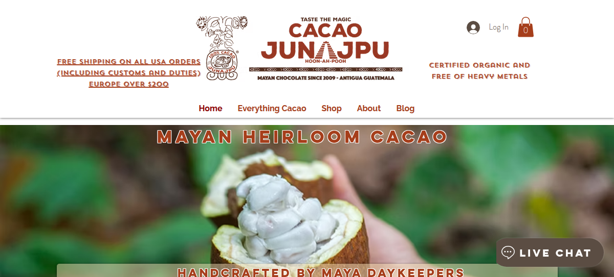 Guatemalan Ceremonial Cacao | Cacao Junajpu