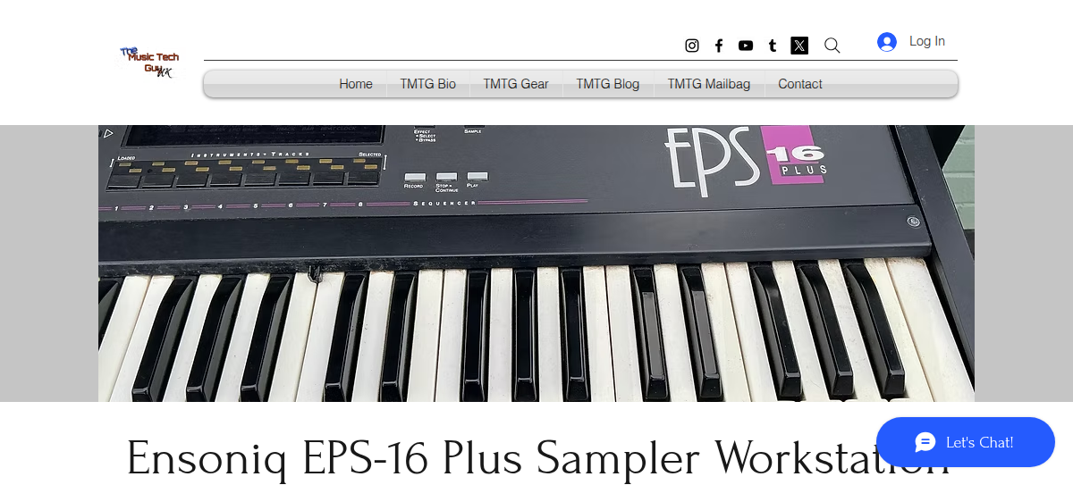 Buy Ensoniq Eps-16 Plus | Music Tech Guy UK